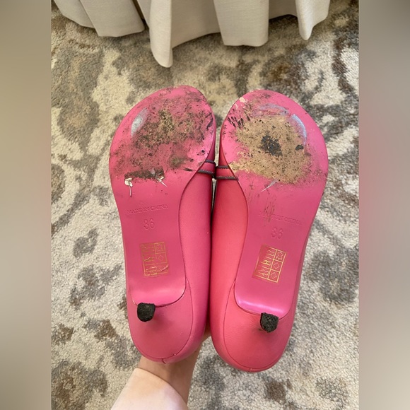 Y2K Poodle Kitten heel Mary Jane’s sz 6 - Picture 2 of 4